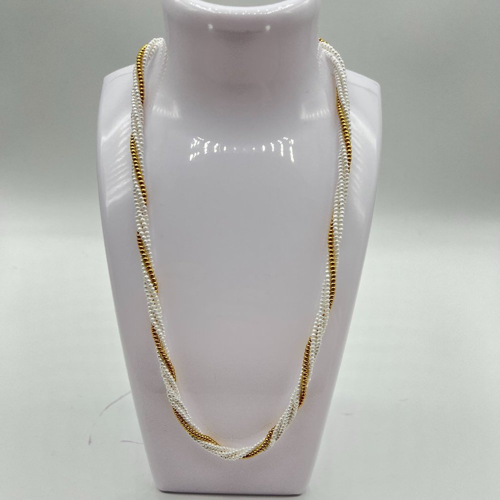 beaded necklace